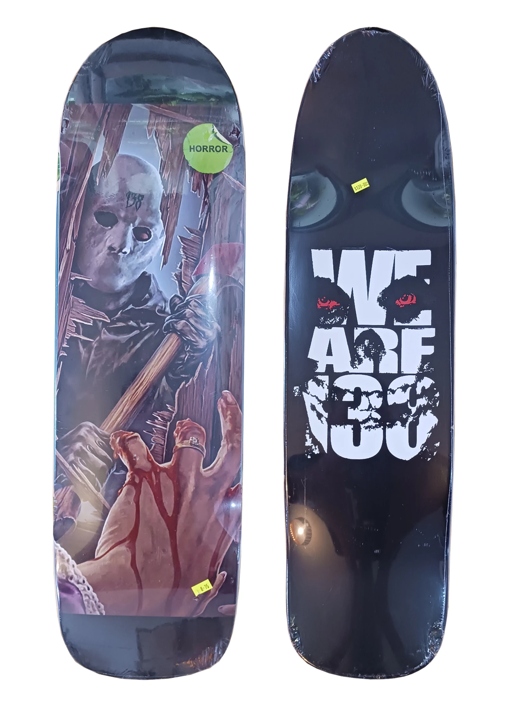 138 Skateboards - The Axe - Shaped 8.75" 1 138 Skateboards - The Axe - Shaped 8.75"
