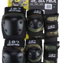 187 KILLER PADS - Six Pack Junior - Camo