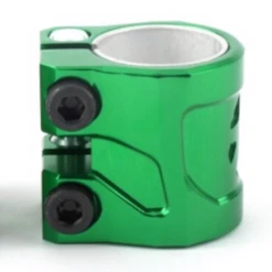 Addict Shield 2 Bolt Clamp - Green (with Shim)
