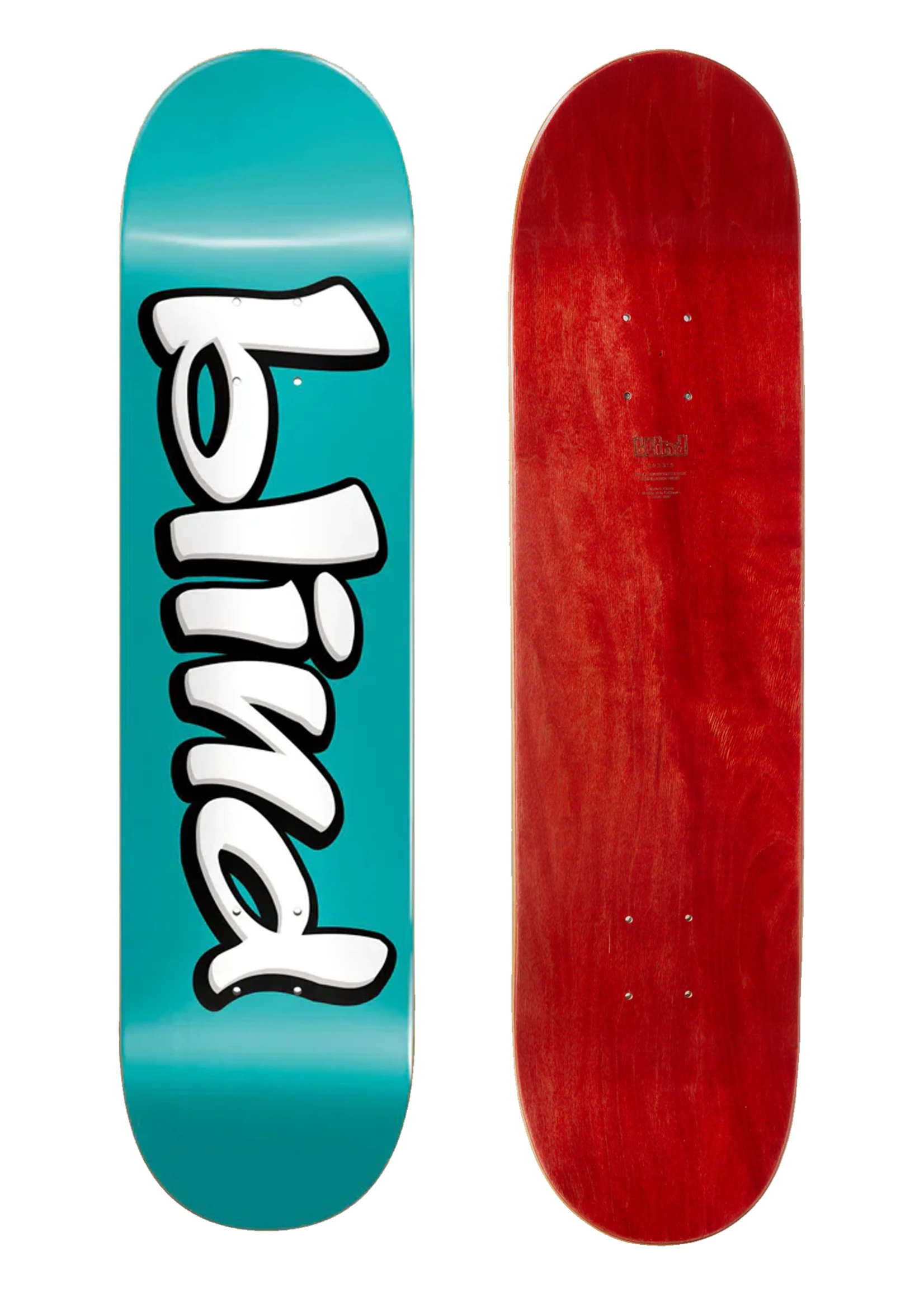 BLIND - Vintage Logo RHM - Teal 7.75" 1 BLIND - Vintage Logo RHM - Teal 7.75"