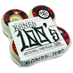 BONES - 100's Formula - V5 White 52mm 5 BONES - 100's Formula - V5 White 52mm -SANTA CRUZ shop bones bones 100s formula v5 white 52mm 2