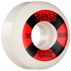 BONES - 100's Formula - V5 White 52mm