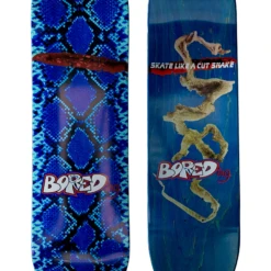 BOREDing. - Cut Snake Blue - 8.5"