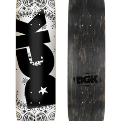 DGK - Paisley White - Team Deck 8.38"