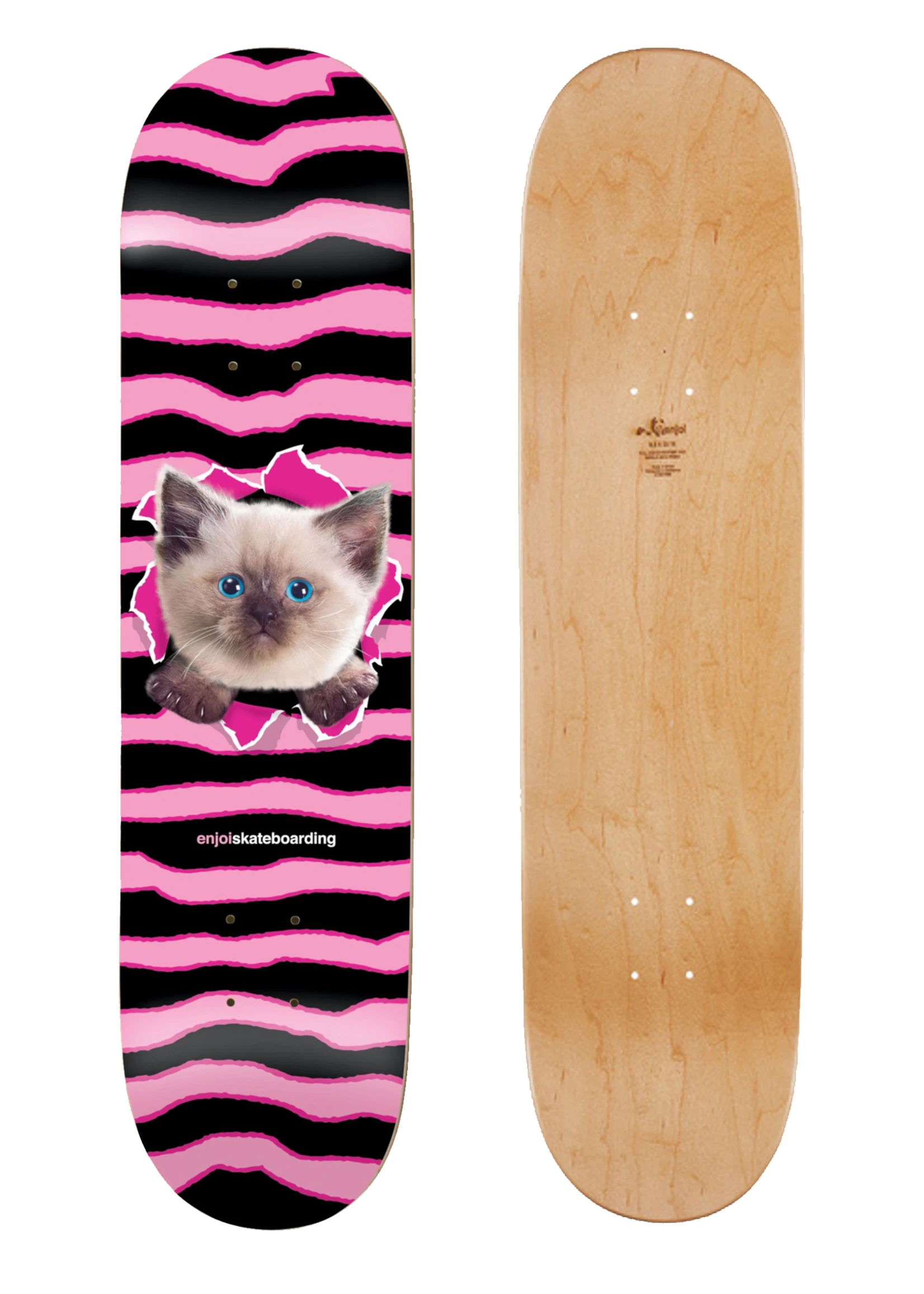 Enjoi - Kitten Ripper HYB - Pink Deck 7.75" 1 Enjoi - Kitten Ripper HYB - Pink Deck 7.75"
