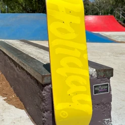 Holiday Skateboards - Emboss Tonal Yellow - 8.12"