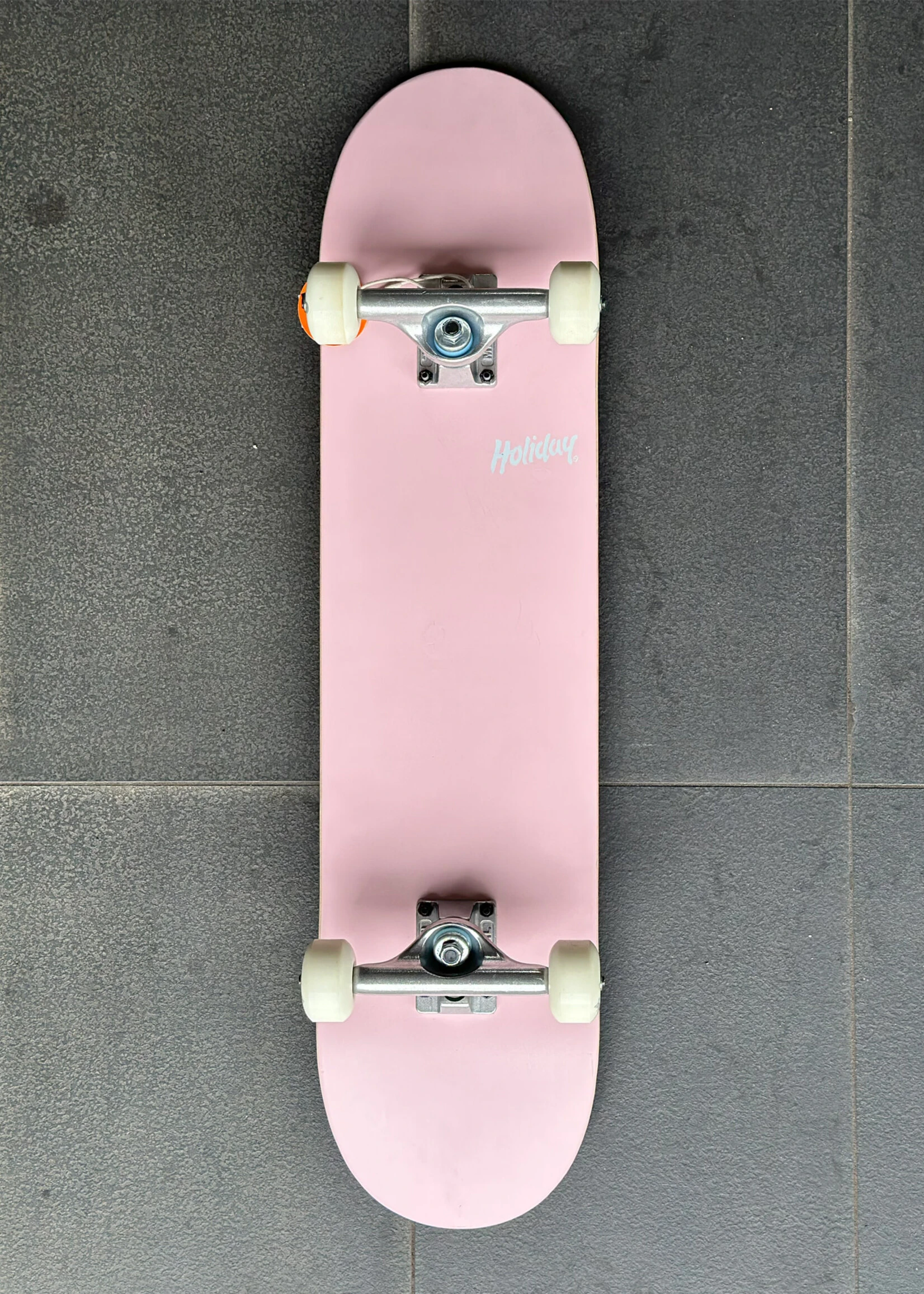 Holiday Skateboards - Pastel Pink - Complete 7.5" 1 Holiday Skateboards - Pastel Pink - Complete 7.5"