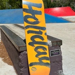 Holiday Skateboards - Safety First Orange - 7.5"