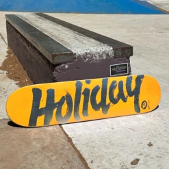 Holiday Skateboards - Safety First Orange - 7.625" 5 Holiday Skateboards - Safety First Orange - 7.625" -SANTA CRUZ shop holiday skateboards holiday skateboards safety fir 5