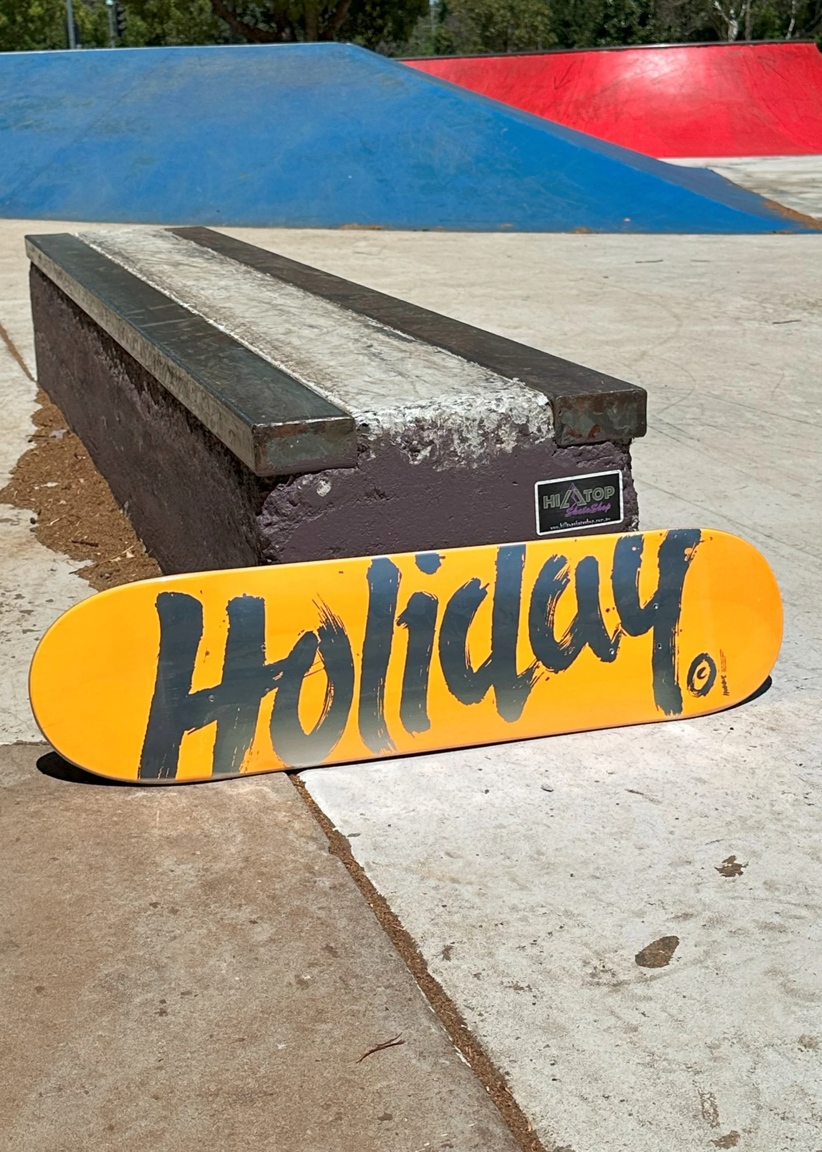 Holiday Skateboards - Safety First Orange - 7.625" 3 Holiday Skateboards - Safety First Orange - 7.625" - Image 3