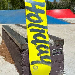 Holiday Skateboards - Safety First Yellow - 7.5"