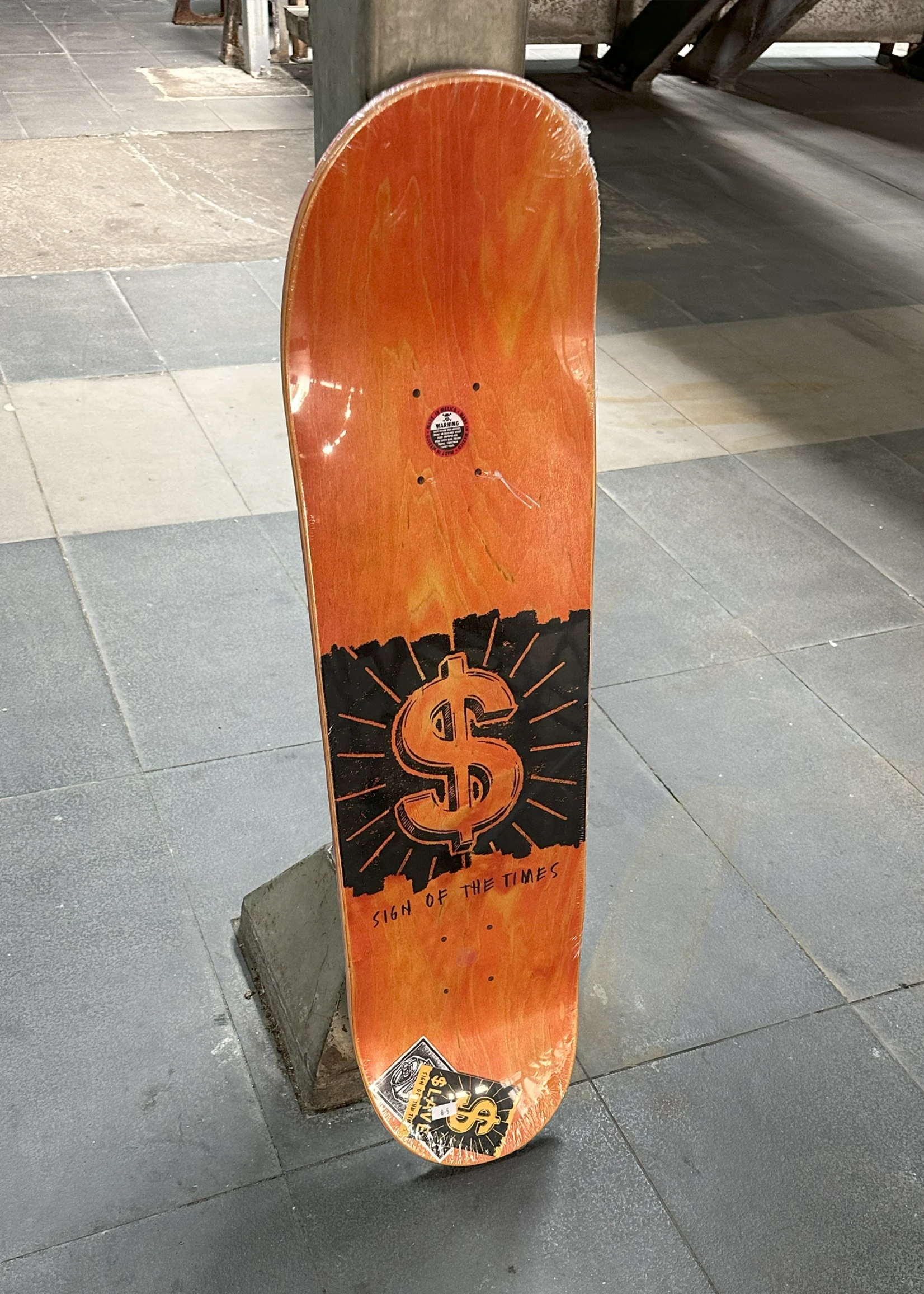 $LAVE - Sign Of The Times Goemann Orange Top Veneer - 8.5" 2 $LAVE - Sign Of The Times Goemann Orange Top Veneer - 8.5" - Image 2