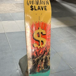 SANTA CRUZ shop 28 $LAVE - Sign Of The Times Goemann Orange Top Veneer - 8.5"