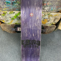 $LAVE - Wild Life Goemann Purple Top Veneer - 8.25 -SANTA CRUZ shop lave lave wild life goemann purple top veneer 825 2