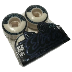 OJ WHEELS - ELITE EZ EDGE 52mm 101a - White/Blue -SANTA CRUZ shop ojs wheels oj wheels elite ez edge 52mm 101a white 2