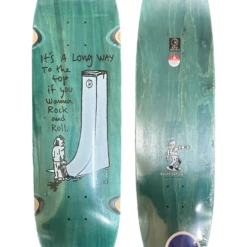 Polar Skate Co POLAR - OSKAR ROZENBERG - Rock & Roll - WW Football Shape - 8.75"