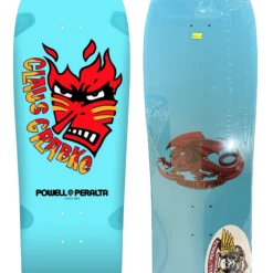 Powell Peralta - Claus Grabke Skateboard Deck Aqua 10.25"