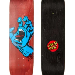 SANTA CRUZ - Screaming Hand Team Deck Matte Finish 8.0"