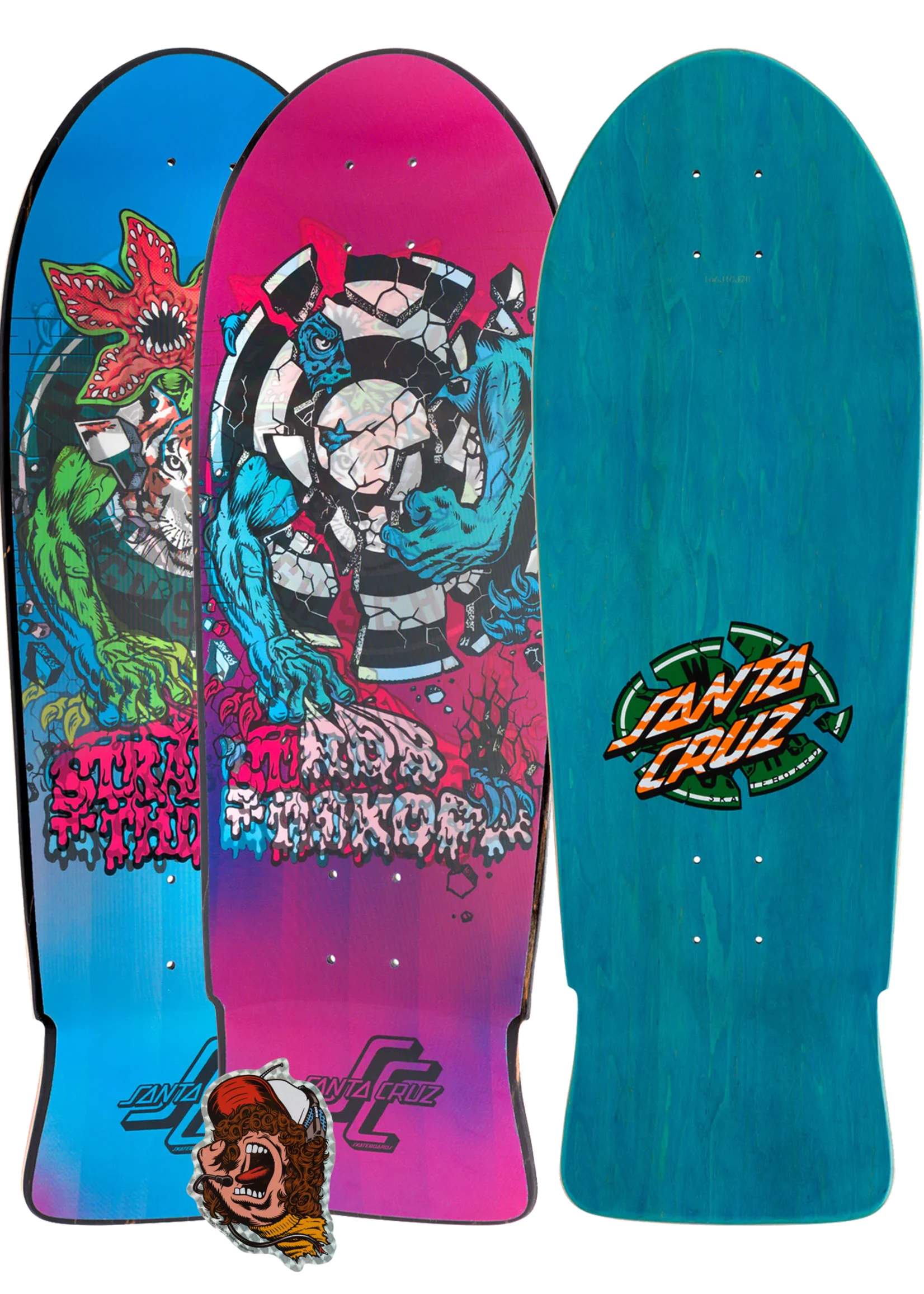 SANTA CRUZ - Stranger Things ROSKOPP Demogorgon 10.25" 1 SANTA CRUZ - Stranger Things ROSKOPP Demogorgon 10.25"