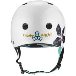 TRIPLE 8 - THE CERTIFIED HELMET SS FLORAL -SANTA CRUZ shop triple 8 triple 8 the certified helmet ss floral 2