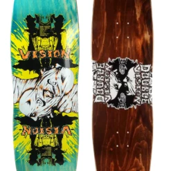 VISION - Double Vision Deck V6 - Turquoise Stain 9.5"