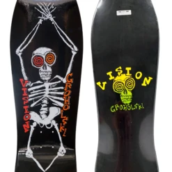 VISION - Groholski Skeleton Deck Black - 10.25"
