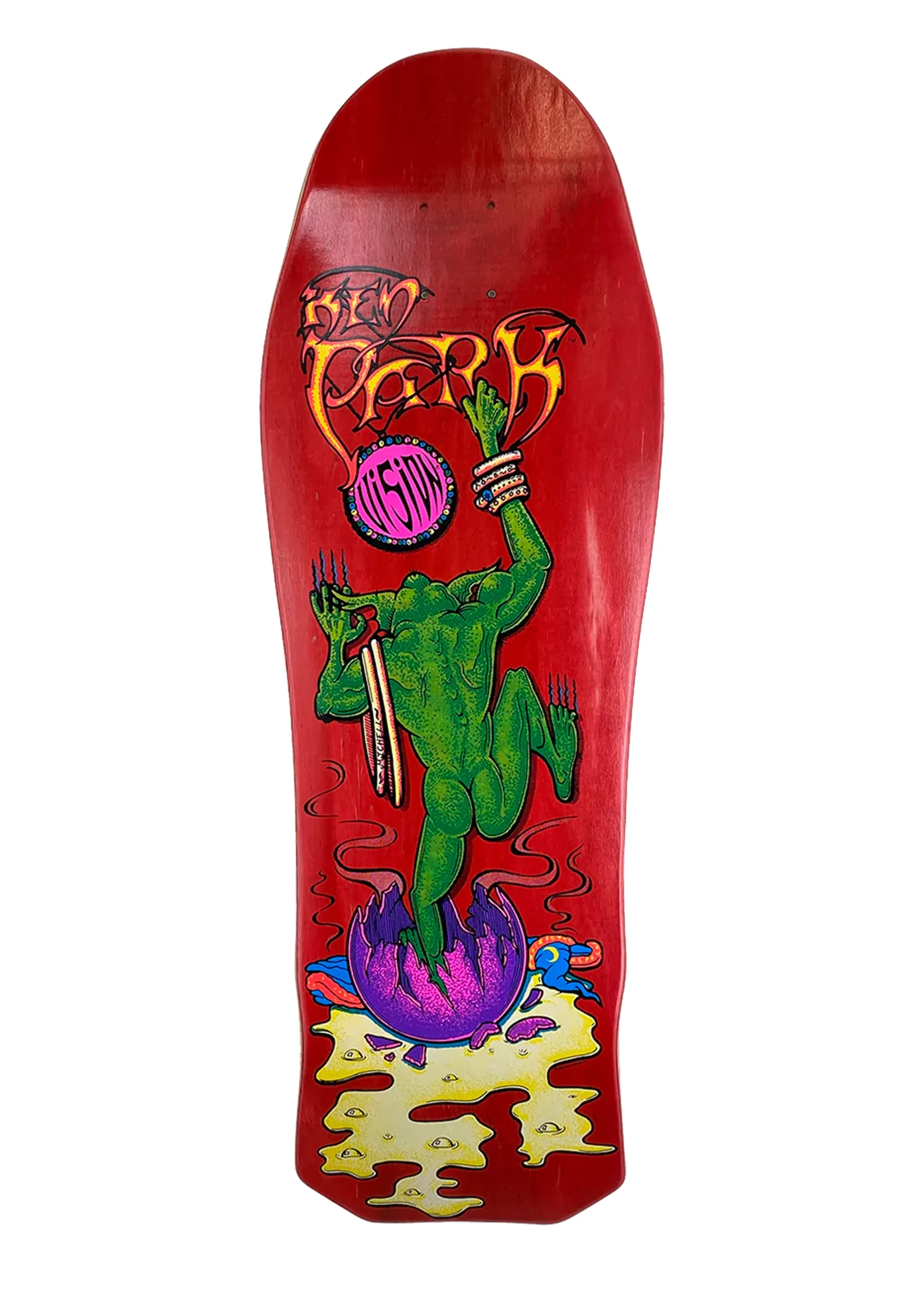 VISION - Ken Park III - REISSUE SKATEBOARD DECK RED Stain 10.0" 1 VISION - Ken Park III - REISSUE SKATEBOARD DECK RED Stain 10.0"