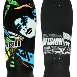 VISION - ORIGINAL MARK GONZALES - REISSUE SKATEBOARD DECK BLACK 10.0"
