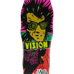 VISION - Psycho Stick Deck - OG Reissue - Red Stain 10"