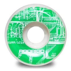 Wayward Wheels - Rodrigo TX Green, USA Made 101A - 51mm