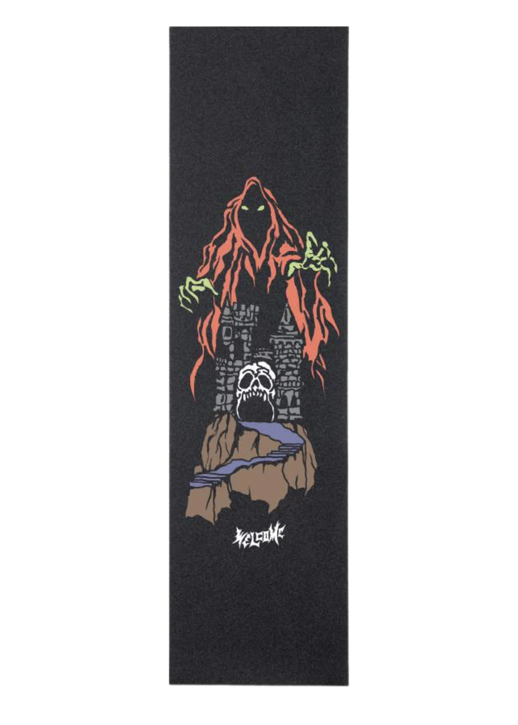 Welcome Skateboards - CASTLE GRIPTAPE BLACK 1 Welcome Skateboards - CASTLE GRIPTAPE BLACK